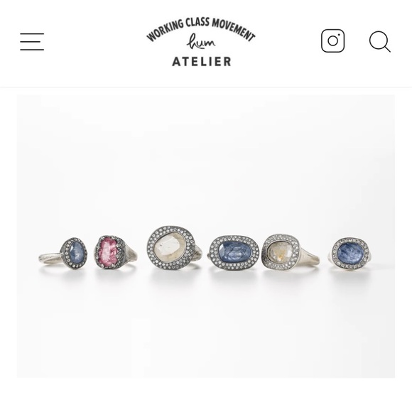 Hum Solid Sterling Silver One Off Corundum Brown Sapphire Ring One Of a Kind - Picture 13 of 16